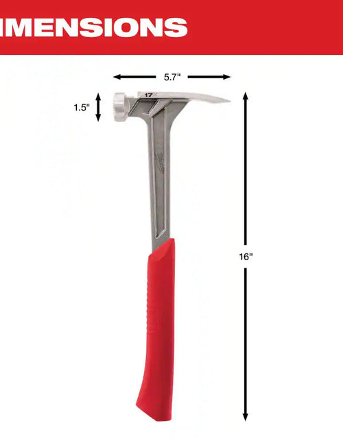 Load image into Gallery viewer, 22 Oz. Milled Face Framing Hammer
